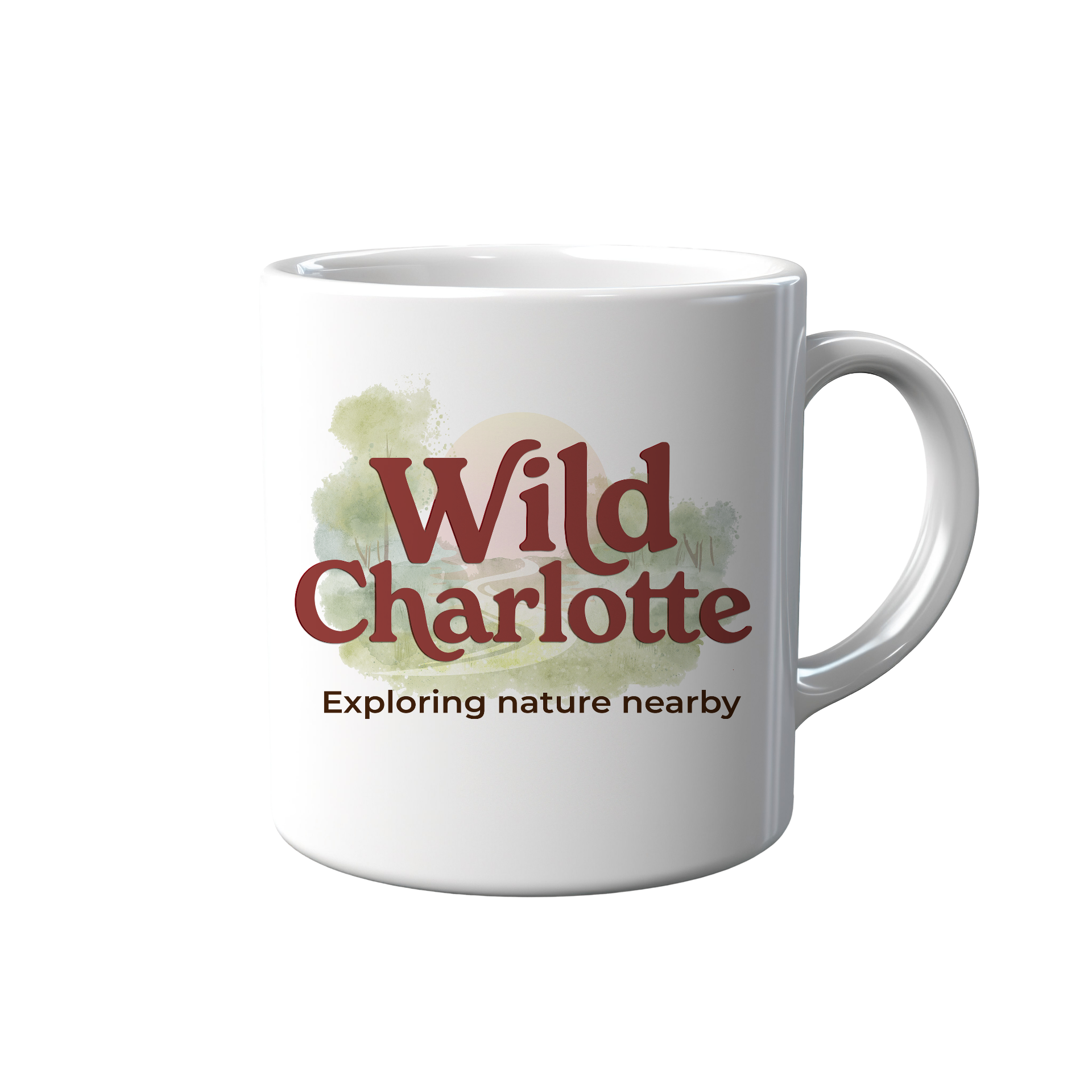 Wild Charlotte ceramic coffee mug